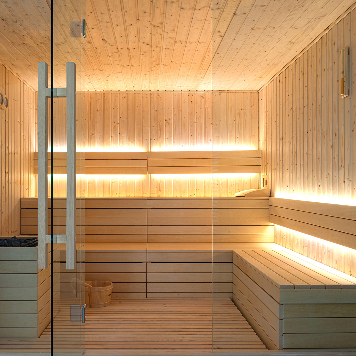 Sauna Beleuchtung – LED-Streifen | hitzebeständig bis 125°C | 5m - Image 3
